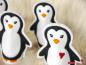 Preview: 3 ITH-Stickdateien Pinguin LED-Teelicht-Cover im Set für 10 x 10 cm Stickrahmen